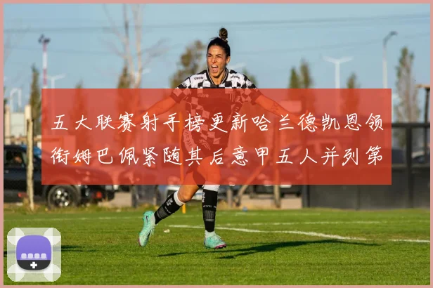五大联赛射手榜更新哈兰德凯恩领衔姆巴佩紧随其后意甲五人并列第1